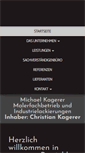 Mobile Screenshot of maler-kagerer.de